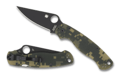 Spyderco C81GPCMOBK2 Para Military 2 Digital Camo kapesní nůž 8,7 cm, černá, kamufláž, G10