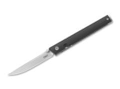 CRKT CR-7096 CEO THUMBSTUD Black kapesní nůž 8,5 cm, černá, FRN