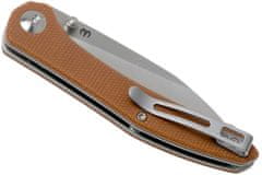 Civilight C20004-2 Hadros Satin/Brown kapesní nůž 8,5 cm, hnědá, Micarta