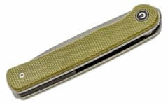 Civilight C20010B-B Stylum Front Flipper Olive kapesní nůž 7,5 cm, olivovo-zelená, Micarta