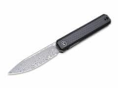 Civilight C2003DS-1 Exarch Damascus kapesní nůž 8,2 cm, damašek, tmavá, G10, uhlíkové vlákno