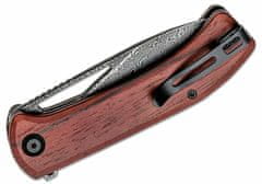 Civilight C2024DS-2 Riffle Sandalwood/Damascus kapesní nůž 8,8 cm, damašek, dřevo