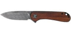 Civilight C907DS-2 Elementum Damascus Cuibourtia Wood kapesní nůž 7,5cm, damašek, dřevo