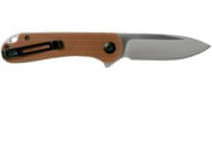 Civilight C907M Elementum Brown Micarta kapesní nůž 7,5cm, hnědá, Micarta