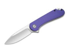 Civilight C907V Elementum Purple kapesní nůž 7,5cm, fialová, G10