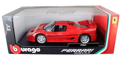 BBurago 1:32 Ferrari Race červená