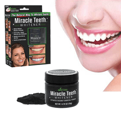 Miracle Kokosové uhlí pro bělení zubů Teeth Whitening