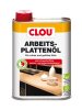 Clou Arbeitsplatten-Öl bezbarvý olej na pracovní desky nebo desky stolů, desky dílenských stolů. Je atestovaný pro styk s potravinami, 250 ml