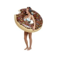 commshop Nafukovací kruh Donut - hnědý (120cm)