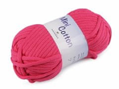 Kraftika 1ks (20) pink příze pletací mini cotton 250 g