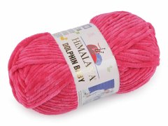 Kraftika 1ks (80314) pink pletací příze dolphin baby 100 g