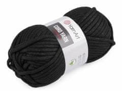 Kraftika 1ks (750) černá pletací příze cord yarn 250 g