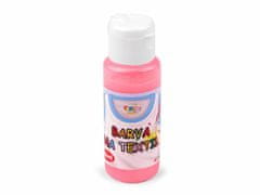 Kraftika 1ks růžová neon barva na textil 60 ml, barvy