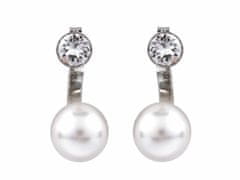 Kraftika 1pár rystal perlová perlové náušnice se swarovski elements,
