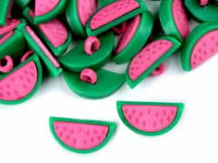 Kraftika 50ks růžová knoflík dětský velikost 32" meloun