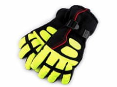 Kraftika 1pár (vel. m/l) žlutozelená ost. pánské sportovní rukavice