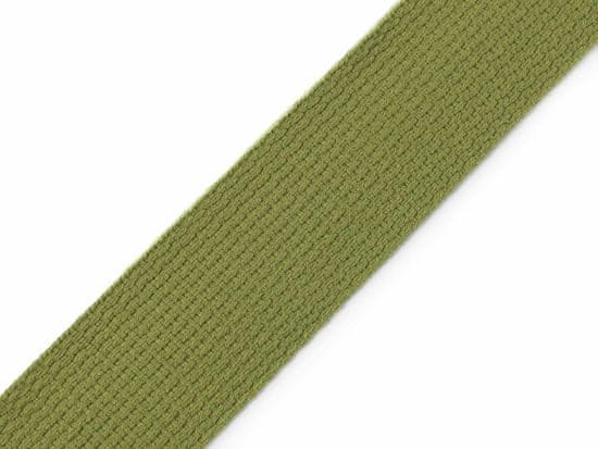 Kraftika 1m (875) zelená khaki stř. popruh ba+pes šíře 32 mm