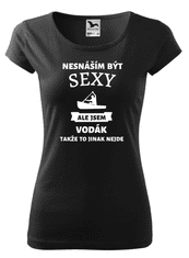 Fenomeno Dámské tričko Sexy vodák - černé Velikost: L