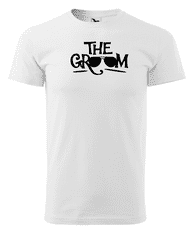 Fenomeno Pánské tričko The groom - bílé Velikost: XL