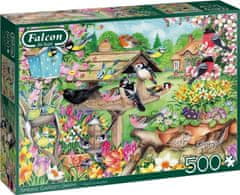 Falcon  Puzzle Ptáci v jarní zahradě 500 dílků