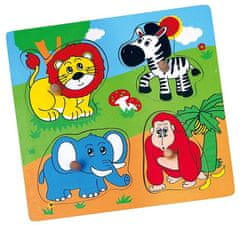 shumee Viga 59563 Puzzle s překvapením - zoo