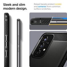 Spigen Rugged Armor silikonové pouzdro na Samsung Galaxy A53 5G Matte black