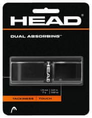 Head Základní omotávka HEAD Dual Absorbing tl. 1,75 mm černá 1ks 2023/24