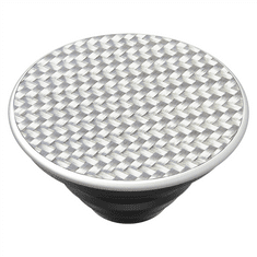 PopSockets PopTop Gen.2, Metal Fiber, pohliníkované skleněné vlákno, výměnný vršek