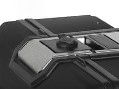SHAD Kompletní sada černých hliníkových kufrů TERRA BLACK, 37 litrů vrchní kufr, 36/36 litrů boční kufry, včetně montážní sady a plotny SHAD HONDA X-ADV 750