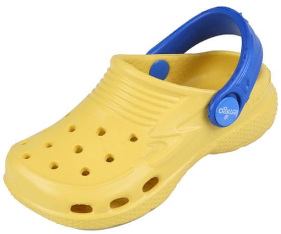 Lemigo Žluté a modré žabky Crocs LEMIGO