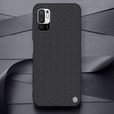 Nillkin Odolný kryt Nillkin Textured Case s gelovým rámem a nylonem na zadní straně pro Xiaomi Mi Note 10 5G - Černá KP14887