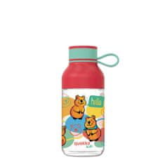 QUOKKA Quokka Kids, Plastová láhev s poutkem Happy, 430ml, 40155