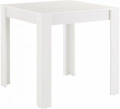 Danish Style Jídelní stůl Lora I., 80 cm, bílá