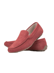 OMBRE Pánské boty mokasíny T341 - cihlová - 44