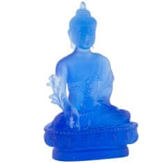 Feng shui Harmony Buddha štěstí a hojnosti modrý