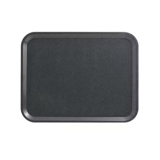 Cambro Capri podnos 32,5 × 53 cm, Charcoal Granite