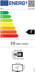 DELL S3422DWG - LED monitor 34" (210-AZZE)