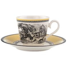 Villeroy & Boch Kávový nebo čajový šálek s podšálkem z kolekce AUDUN FERME