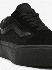 Vans Černé dámské semišové tenisky na platformě VANS UA Old Skool Platform 36 1/2