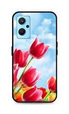 TopQ Kryt Realme 9i silikon Tulips 71164