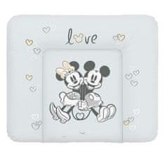 Ceba Baby CEBA Podložka přebalovací měkká na komodu 85x72 Disney Minnie & Mickey Grey