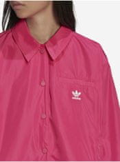 Adidas Tmavě růžová dámská lehká bunda adidas Originals Windbreaker L