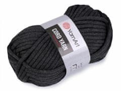 Kraftika 1ks (758) šedá tmavá pletací příze cord yarn 250 g