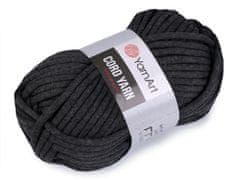 Kraftika 1ks (758) šedá tmavá pletací příze cord yarn 250 g