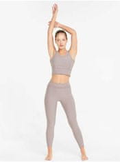 Puma Světle fialové dámské sportovní cropped tílko Puma Studio Yogini XL