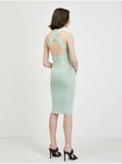 Guess Světle zelené dámské svetrové šaty Guess Irmine S