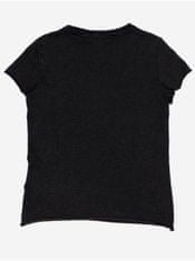 ONLY Černé holčičí tričko ONLY Lucy 110-116