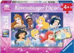 Ravensburger Puzzle Krásné princezny 2x24 dílků