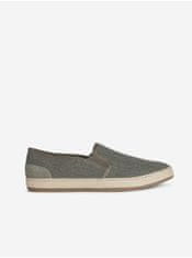 Geox Khaki pánské slip on tenisky Geox Pantelleria 45