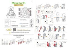 Metal Earth 3D puzzle Justice League: Cyborg figurka